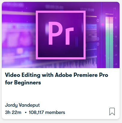 Adobe Premiere Pro Online Course