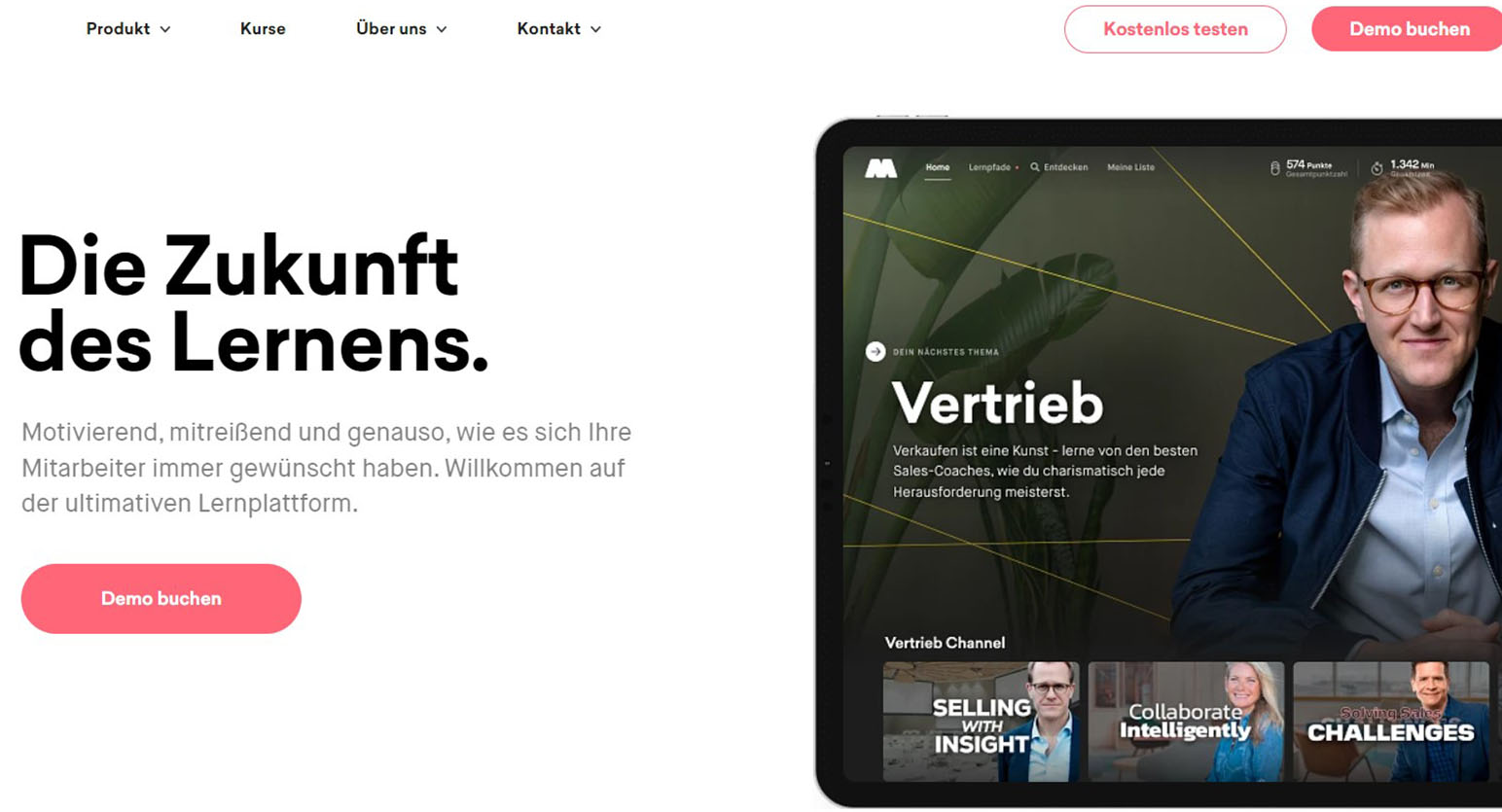 Masterplan website screenshot